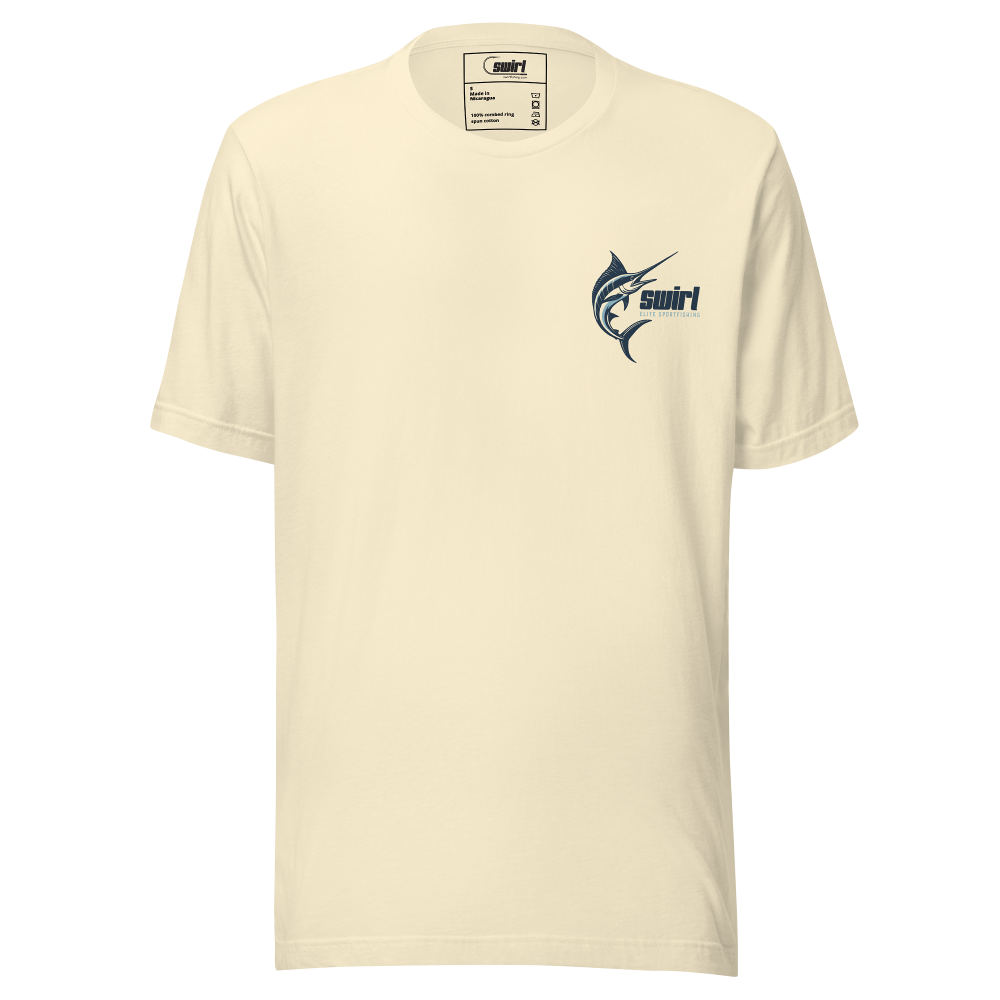 yellow-marlin-fishing-swirl-t-shirt