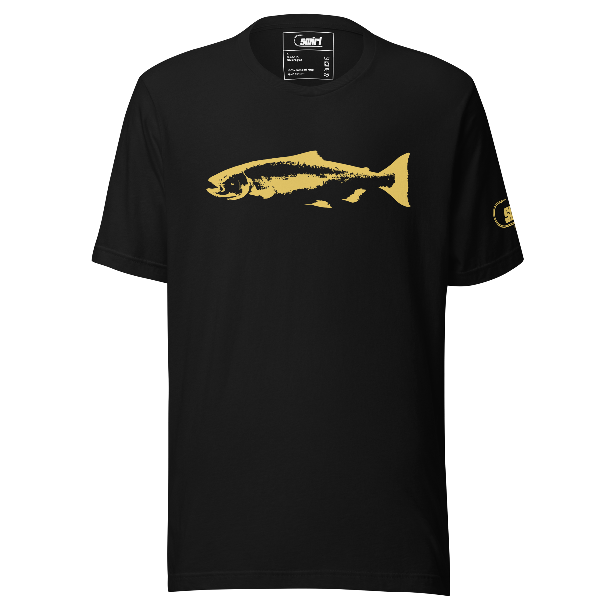 swirl-fishing-black-chinook-salmon-t-shirt