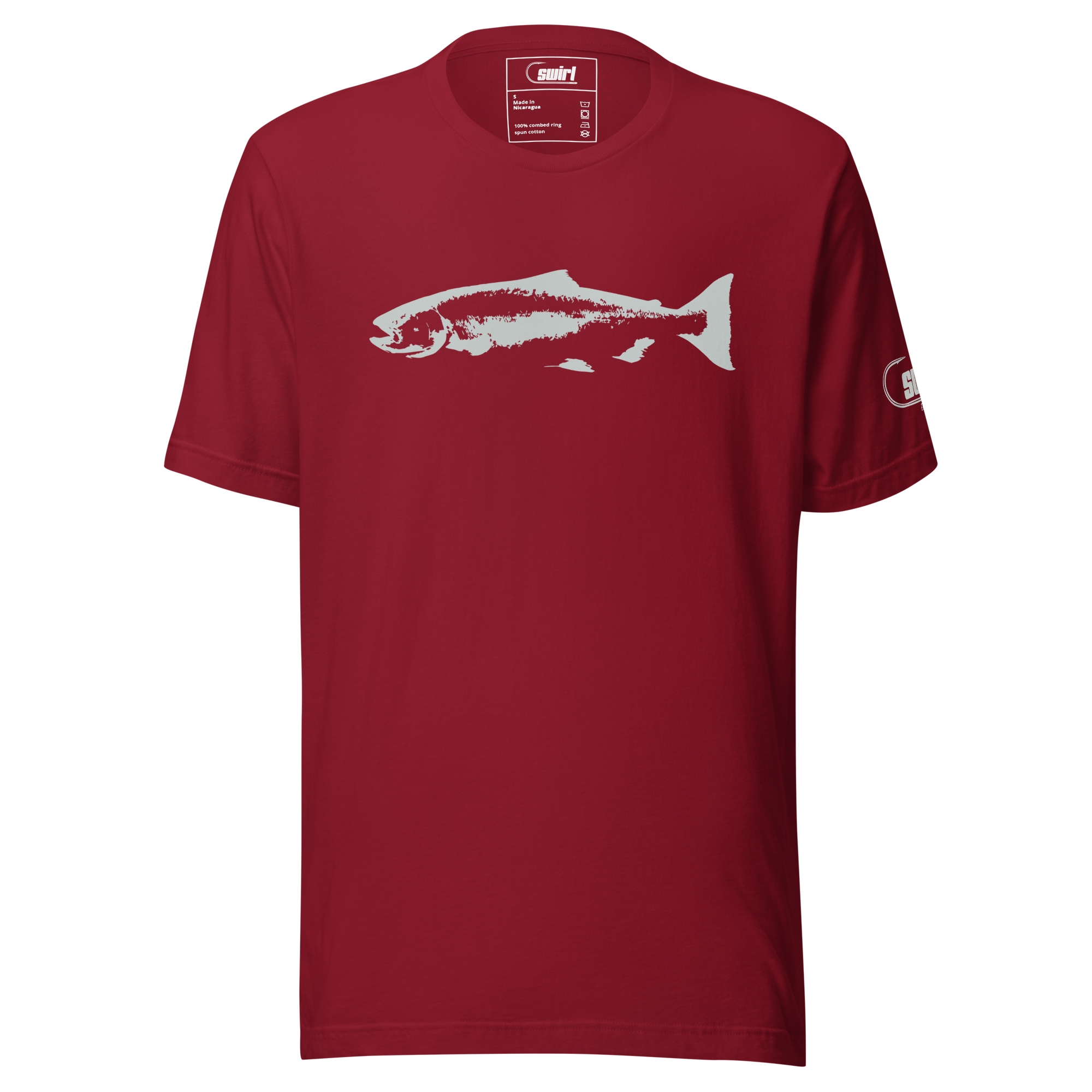 swirl-fishing-red-chinook-salmon-t-shirt
