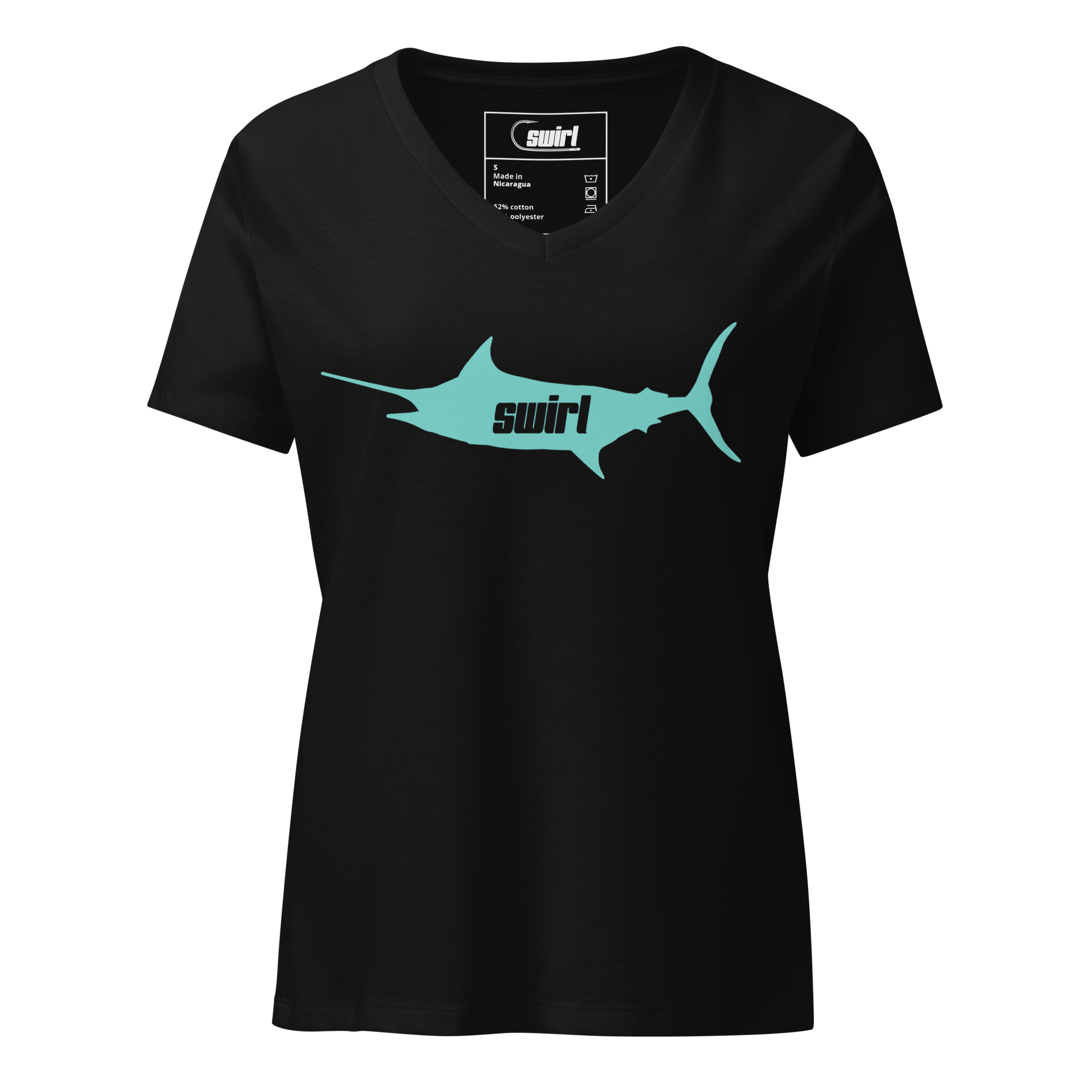 swirl-fishing-womens-black-marlin-t-shirt